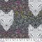 Fabric FreeSpirit Tula Pink Carbon Wolf of Pink Street Graywork by the Quarter Yard PWTP256.CARBON